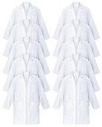 Lab Coat For Women Men Bulk Long Sleeve Medium 10 White