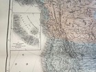 North America West Indies 1873 Heinrich Kiepert Very Large Antique Map