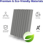 12-96 Pack Sound Proof Foam Panels Wedge Studio Acoustic Treatment Wall Tiles
