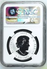 2015 Canada 1 Oz  Silver Maple Leaf  5  E mc2 Privy Reverse Proof Ngc Pf69