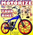 Complete 2-stroke 66cc 80cc Motorized Bike Kit For Your Bicycle Diy New Power