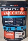 Rexipets Himalayan Yak Cheese Dog Chews Treats Large Breed  4 Count 100  Natural