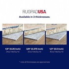 Rugpadusa Rug Pad 8  X 10  Rectangle 3 8  Thickness Dual Surface Non-slip