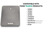 Yealink W70b Dect Voip Ip Cordless Phone Base Station  w Yealink Power Supply