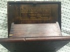 Vintage Boye Needle Co  1919 Display Case With Crochet Hooks