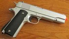 New M1911 Replica Full Metal Silver Airsoft Spring Pistol 1911 6mm Bb Gun W  Bbs