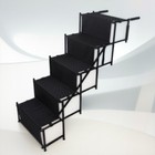 Pet Stairs Foldable 5-step Dog Steps For High Bed Non-slip Car Ladder Ramp Suv