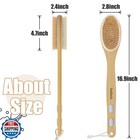 Back Scrubber For Shower bath Brush With Long Handle bath Brush Body Exfoliat