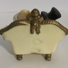 Vintage 1970 Wilton Inc  Bride And Groom Cake Topper  Hand Painted 
