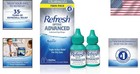 Eye Drops For Dry Eyes Lubricant Hydration Relief 2 Pack