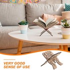 Bible Reading Stand Confucian Classic Book Stand Desk Book Reading Rack Wooden