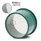 Asr Outdoor 6  Inch Mini Gold Panning Classifier Sift 20 Holes Per Square Inch