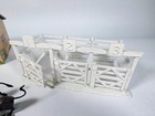 Marx     Cabin     Roy Rogers Double R Bar Ranch Playset     Tin Litho