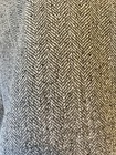 New Calvin Klein Gray Herringbone Single-button Blazer Jacket Lined Women   s 16