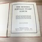Vtg World Stamp Album Pre 1950 Scott Pub Collection Book Over 1000  Stamps