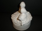 Ceramic Mold Ready To Paint 3 Ducks On Nest Trinket Box 6  X 4 