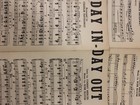 Vintage Day In Day Out Sheet Music Count Basie Series Big Band Arrangement Lot