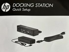 New Hp 230w Probook Elitebook Docking Station Dock W  Ac Adapter A7e34ut aba