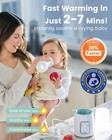 Bottle Warmer Fast Baby Milk Warmer With Timer Temperature Control Defrost Food