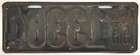 Arizona 1919 License Plate 13384