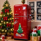 Diy Magnetic Christmas Tree Sticker For Refrigerator Door Festive Xmas Decor Set