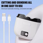 Electric Automatic Nail Clippers Toe Thick Nails Professional Cutter Pedicure Us