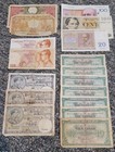 Belgium - Group Of  17  Older Banknotes