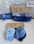 Lot Of 2 Packs Pembrook  Kids Grip Socks 12 Pair Blue And Grey Medium Toddler