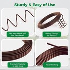 Bonsai Training Wire Kit 189ft Aluminum Wire 7 Rolls 5 Sizes With Cutter