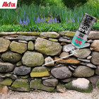Akfix Black Expanding Foam Pond Waterfall Landscape Foam Sealant 24oz 12 Pack