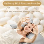 Mulberry Silk Pillowcase For Hair And Skin  Silk Pillow Cases Standard Size W   