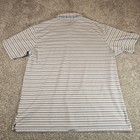 Peter Millar Crown Crafted Mens Xxl Blue Pink Striped Performance Polo Shirt