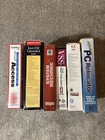 Vintage Computer Software Lot - Pc Big Box Windows Microsoft