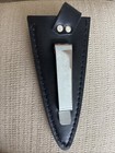 Nos Black Boot Knife Dagger Sheath Made In Japan