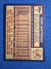 1984 Topps - Don Mattingly  8  rc  Nm   Great Card Rc Hof Centered
