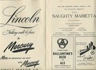 1948 State Fair Of Texas Starlight Operetta Program Naughty Marietta
