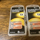 New Duracell Activair Hearing Aid Batteries  Size 13  24 Batteries -exp 04-28