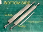 Precision Machinist Straight Edge  Prism Straightedge  Cast Iron  50 Or 55 Deg