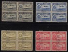 Venezuela  1938  4 Official Gn In Block 4  2 Positions Perforations  Mnh  Ebv575