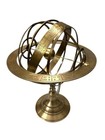 Brass Armillary Sphere 18  Astrolabe Globe Antique Tabletop Decor Gift