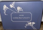 Vintage Avon Mirrored Vanity Tray Nib Gold Tone Perfume Display 11x8