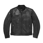 Men s Harley Davidson Reflective Skull Leather Biker Jacket Cuir Blouson
