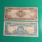 L  k Caribe Republic Banknotes Lot 1 Pesos-10 Pesos 1938