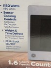 Ge Countertop Microwave Oven  1150 Watt  1 6 Cu  Ft   Stainless Steel