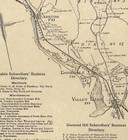Cumberland Blackstone Valley Falls Ri 1870 Maps With Homeowners Names Shown