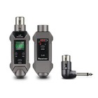Rechargeable Plug-on Microphone Wireless System Xlr Transmitter receiver adapter