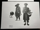 Star Wars Movie Props Concept Art The Force Awakens Production Art Used Print R1
