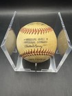 Bob Uecker - Signed Baseball Hof 2003 Toned   Onl Feeney   Mr Baseball