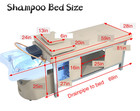 Head Spa Bed Massage Bed  Water Circulation Fumigation  Massage Shampoo Backwash