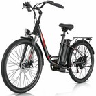 500w Electric Bike 26   Cruiser Ebike  City Commuters Bicycle Shimano 7 Speed  